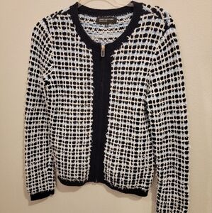 Jones‎ New York Faux Tweed Sweater